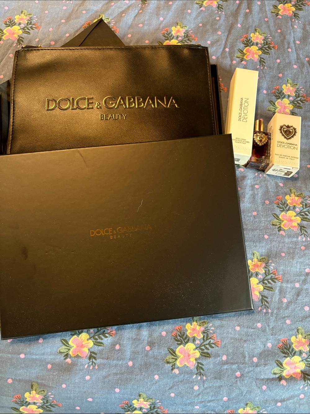 Dolce & Gabbana Pouch and Devotion Set